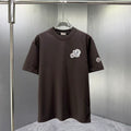Moncler Double Badge T-Shirt Dark Brown
