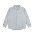 NY Yankees All-Over Monogram Jacquard Woven Shirt