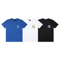 MLB Color‑Pixel Chest Logo Cotton Short‑Sleeve T‑Shirt