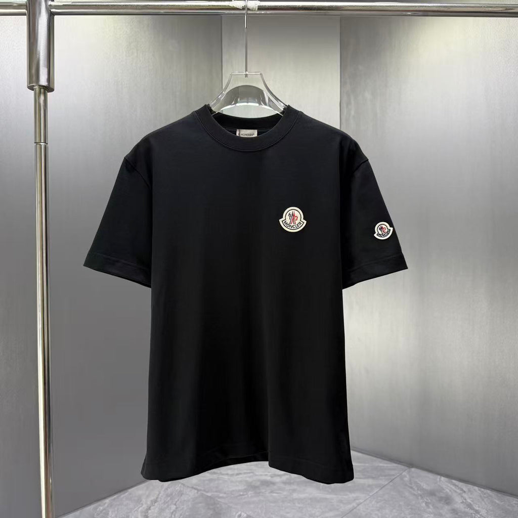Moncler Classic Badge T-Shirt Black