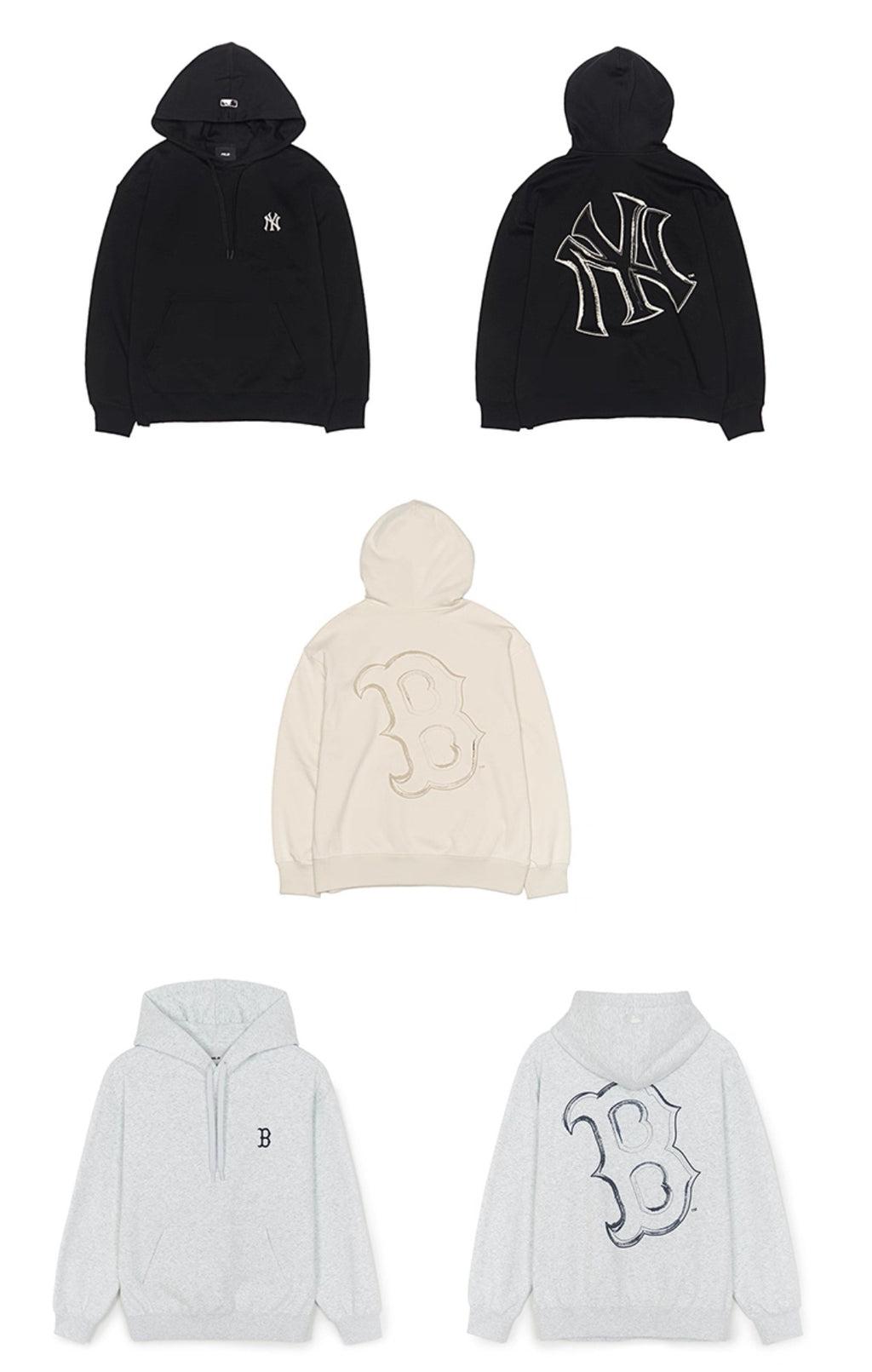 MLB Sketch Outline Logo Hoodie