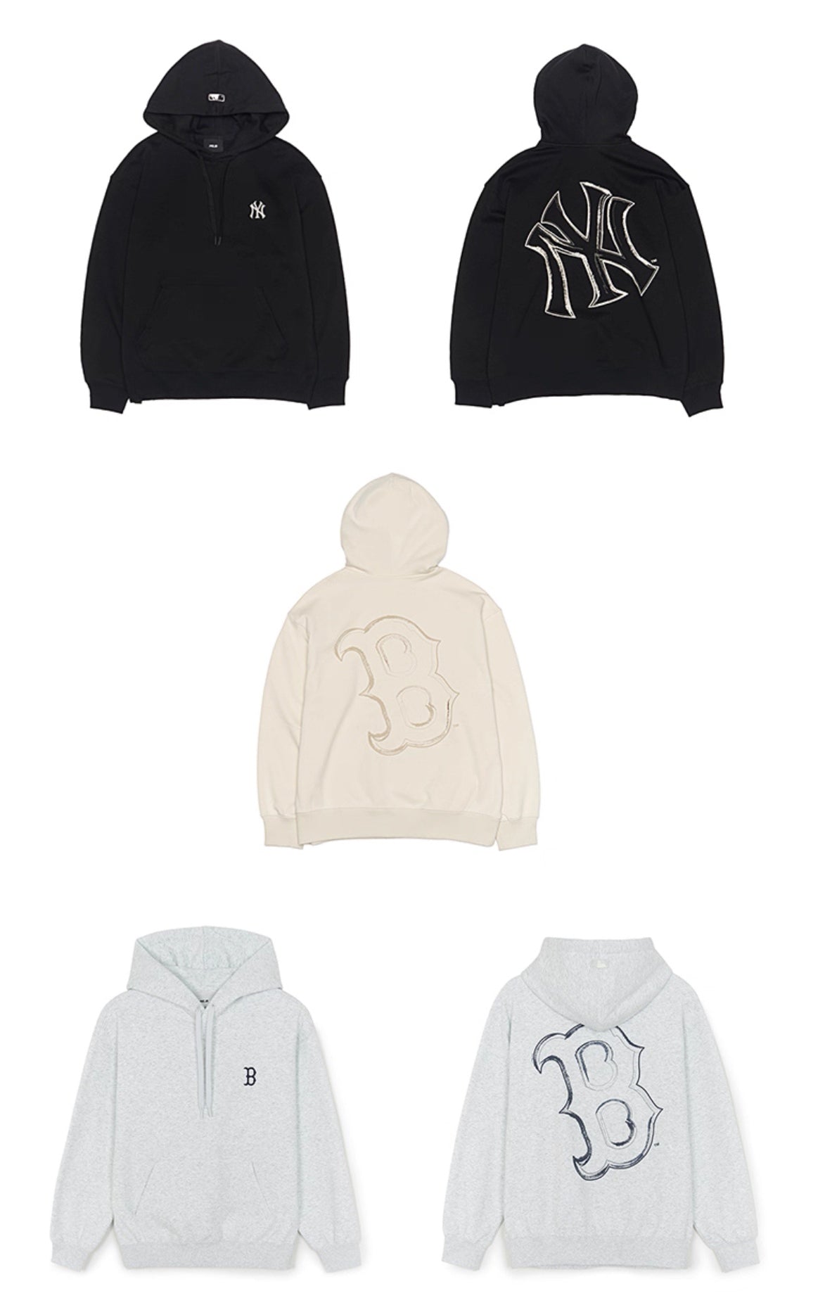 MLB Sketch Outline Logo Hoodie