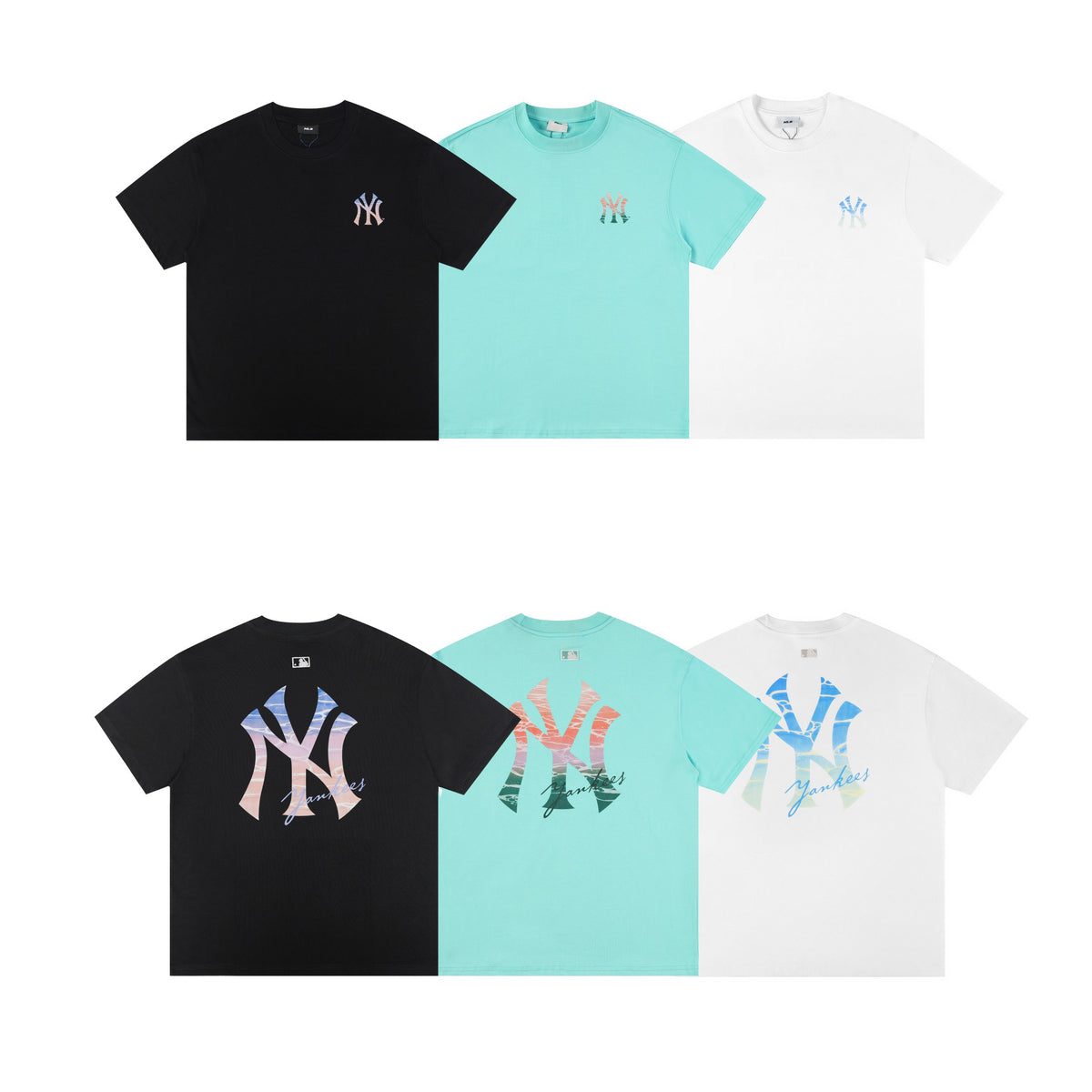 NY Yankees Gradient Logo T-Shirt