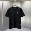 Moncler Logo‑Patch Short‑Sleeve Cotton T‑Shirt