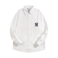 NY Yankees Embroidered NY Oxford Button-Down Shirt