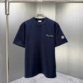 Moncler Script Logo T-Shirt Navy