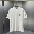 Moncler Tonal 3D Badge T-Shirt White