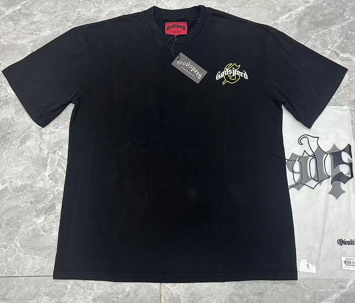 Godspeed Outlaw Cowboy Skull Eagle Vintage Graphic Tee