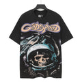 Godspeed Skeleton Astronaut Short Sleeve Tee (Washed Black)