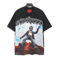Godspeed Mountain Rock Skeleton Short‑Sleeve T‑Shirt (Black)