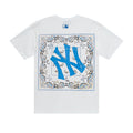 NY Yankees Paisley Box Logo T-Shirt