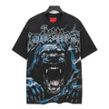 Godspeed Roaring Pitbull Vintage Short‑Sleeve Tee (Black)