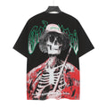 Godspeed Vacation Outlaw Skeleton Black Graphic Tee
