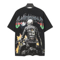 Godspeed Biker Skeleton Vintage Graphic Tee