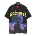 Godspeed Astronaut Galaxy Vintage Graphic Tee