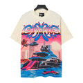 Godspeed Luxury Yacht Miami Sunset Graphic Tee