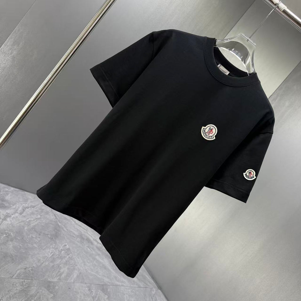 Moncler Classic Badge T-Shirt Black