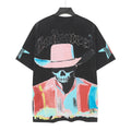 Godspeed Pop Art Cowboy Skull Vintage Graphic Tee