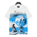 Godspeed Robot Earth View Short‑Sleeve T‑Shirt (White)