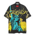 Godspeed Lightning Statue Of Liberty Short Sleeve Tee (Vintage Black)