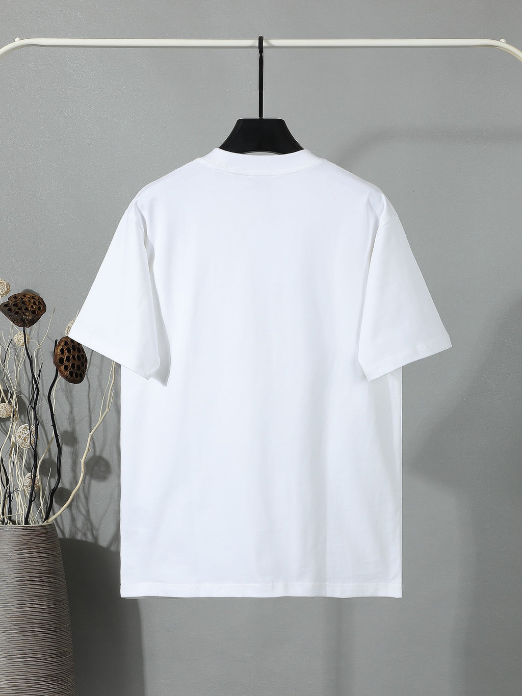 Moncler Wordmark Logo Graphic Tee White