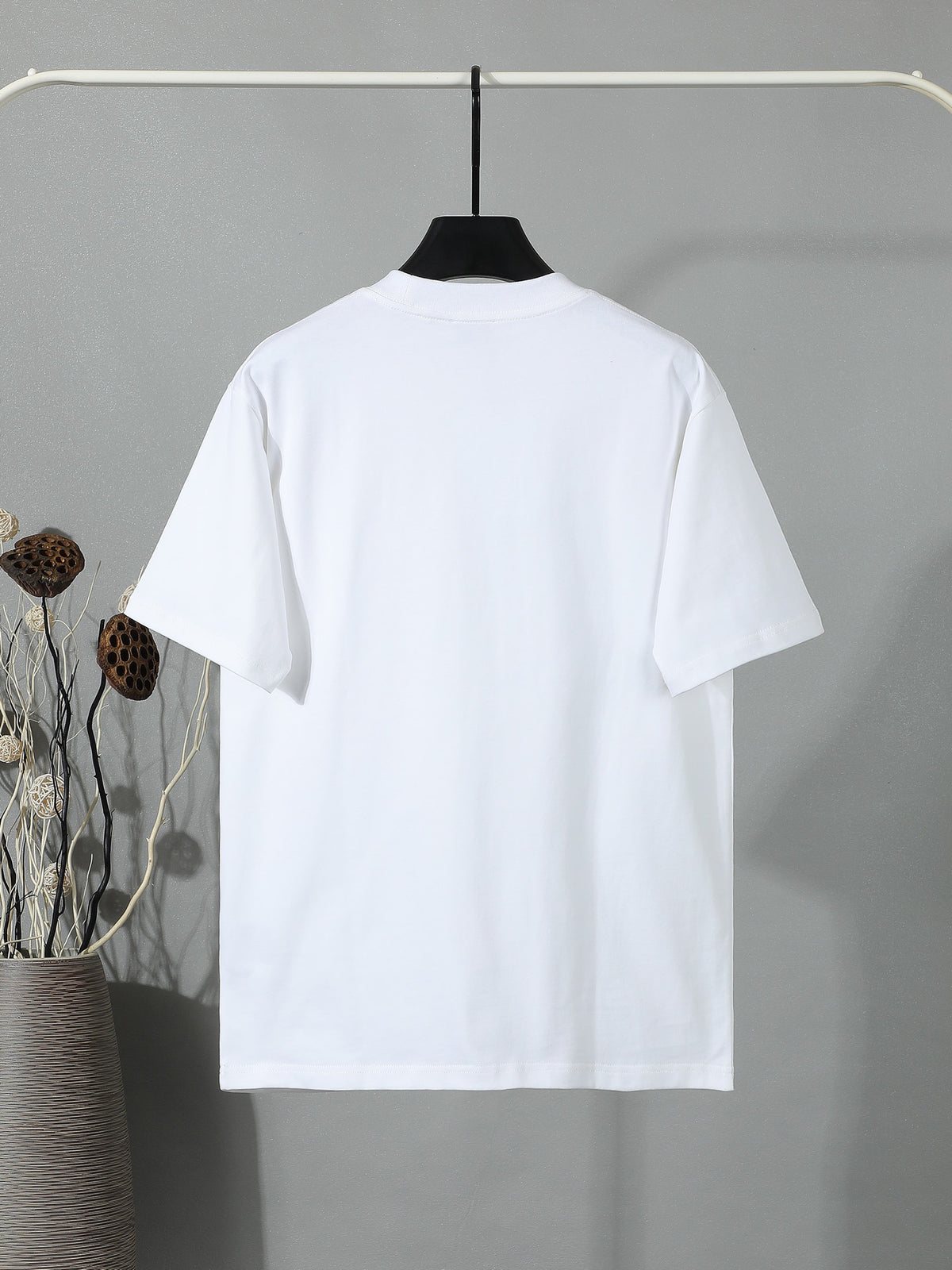 Moncler Wordmark Logo Graphic Tee White