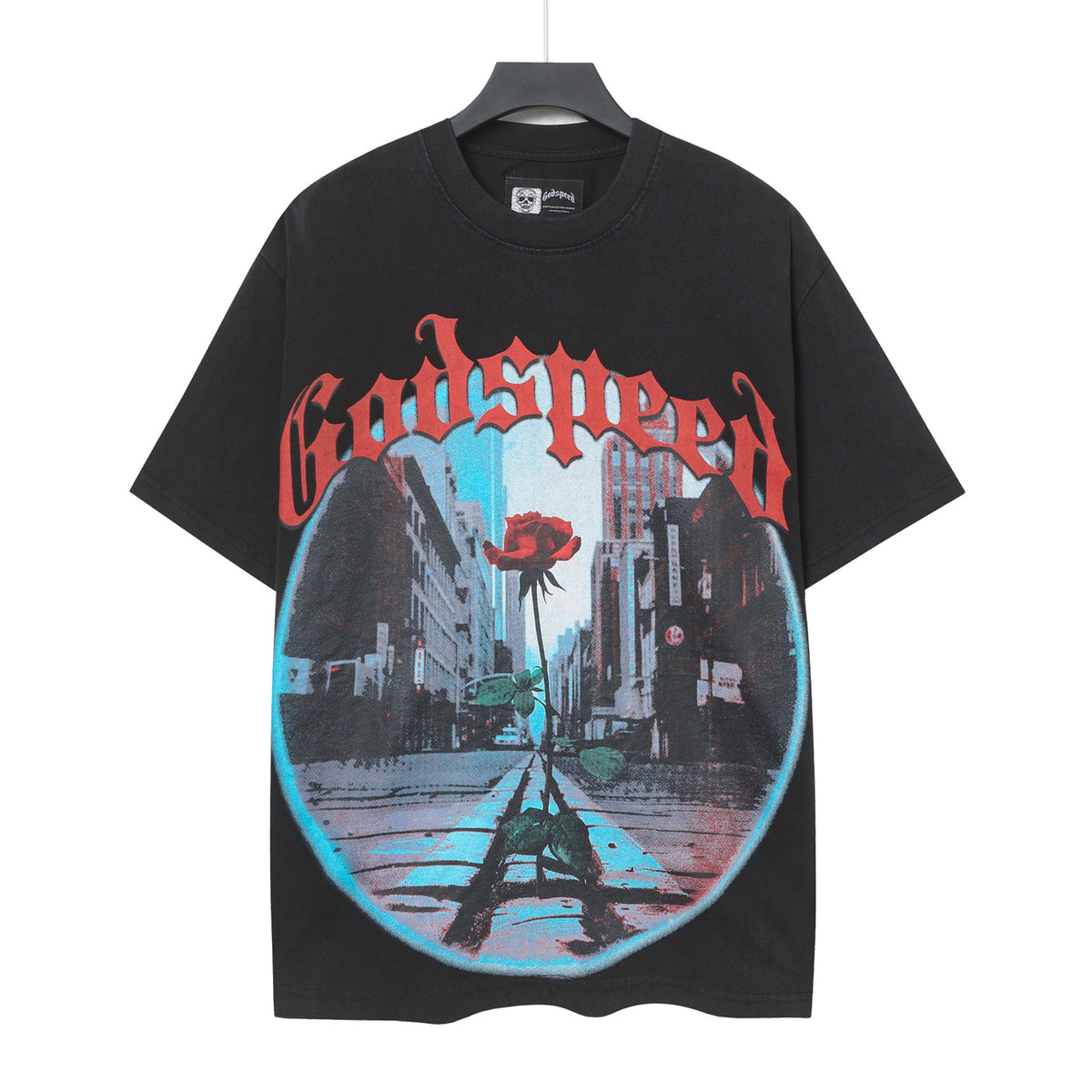 Godspeed Urban City Rose Vintage Graphic Tee