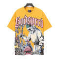 Godspeed Mad Scientist Skeleton Lab Short Sleeve Tee (Bright Yellow)