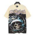 Godspeed Space Astronaut Skull Short Sleeve Tee (Cream Yellow)