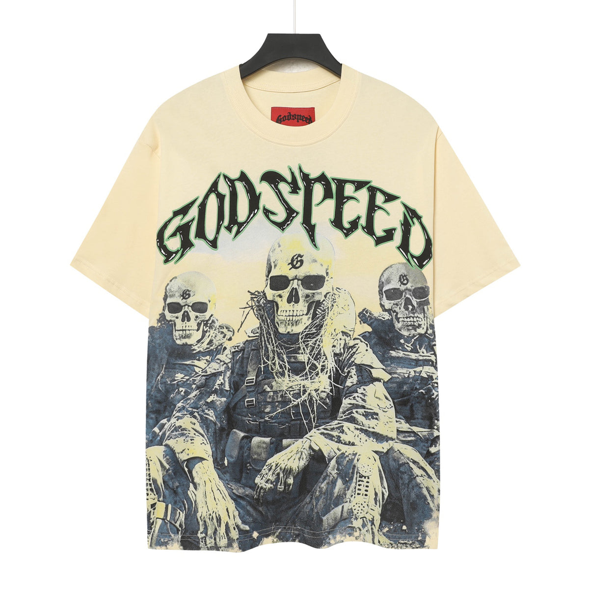 Godspeed Skeleton Squad Tactical Vintage Graphic Tee