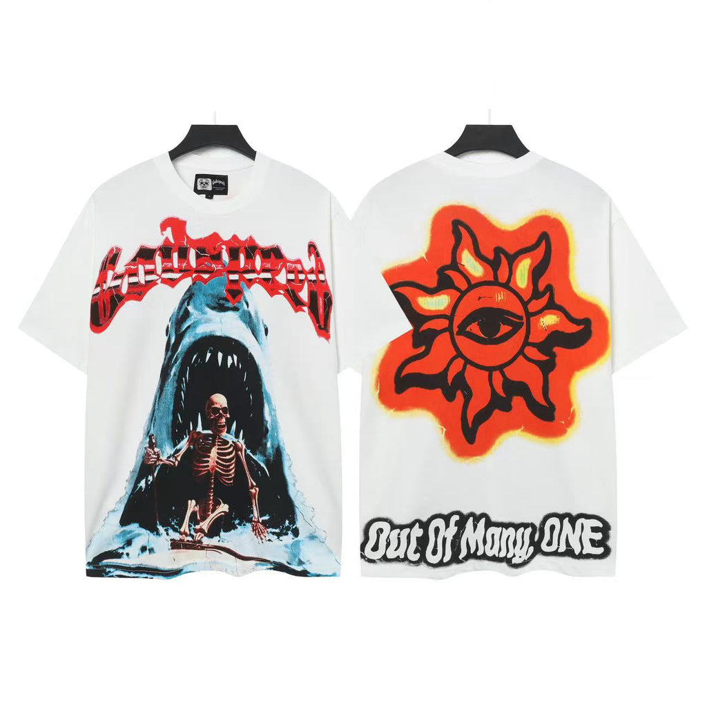 Godspeed Shark Skeleton Sun‑Eye Short‑Sleeve T‑Shirt
