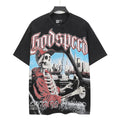 Godspeed Road To Summer Short Sleeve Tee (Washed Black)