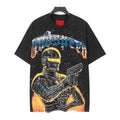 Godspeed Sci‑Fi Robo Cop Warrior Short Sleeve Tee (Washed Black)