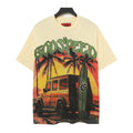 Godspeed Beach SUV Surfboard Short Sleeve Tee (Cream Yellow)