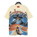 Godspeed Desert Wizard Biker Short Sleeve Tee (Cream Yellow)