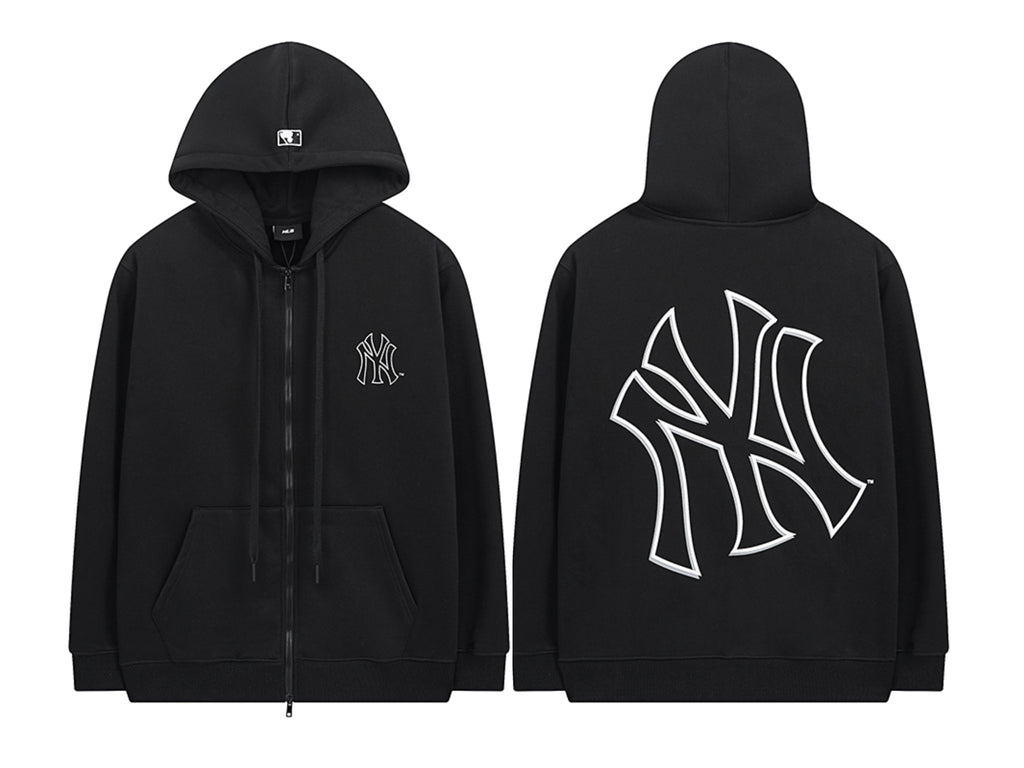 MLB Outline Logo Zip-Up Hoodie