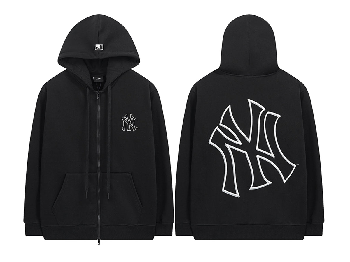 MLB Outline Logo Zip-Up Hoodie