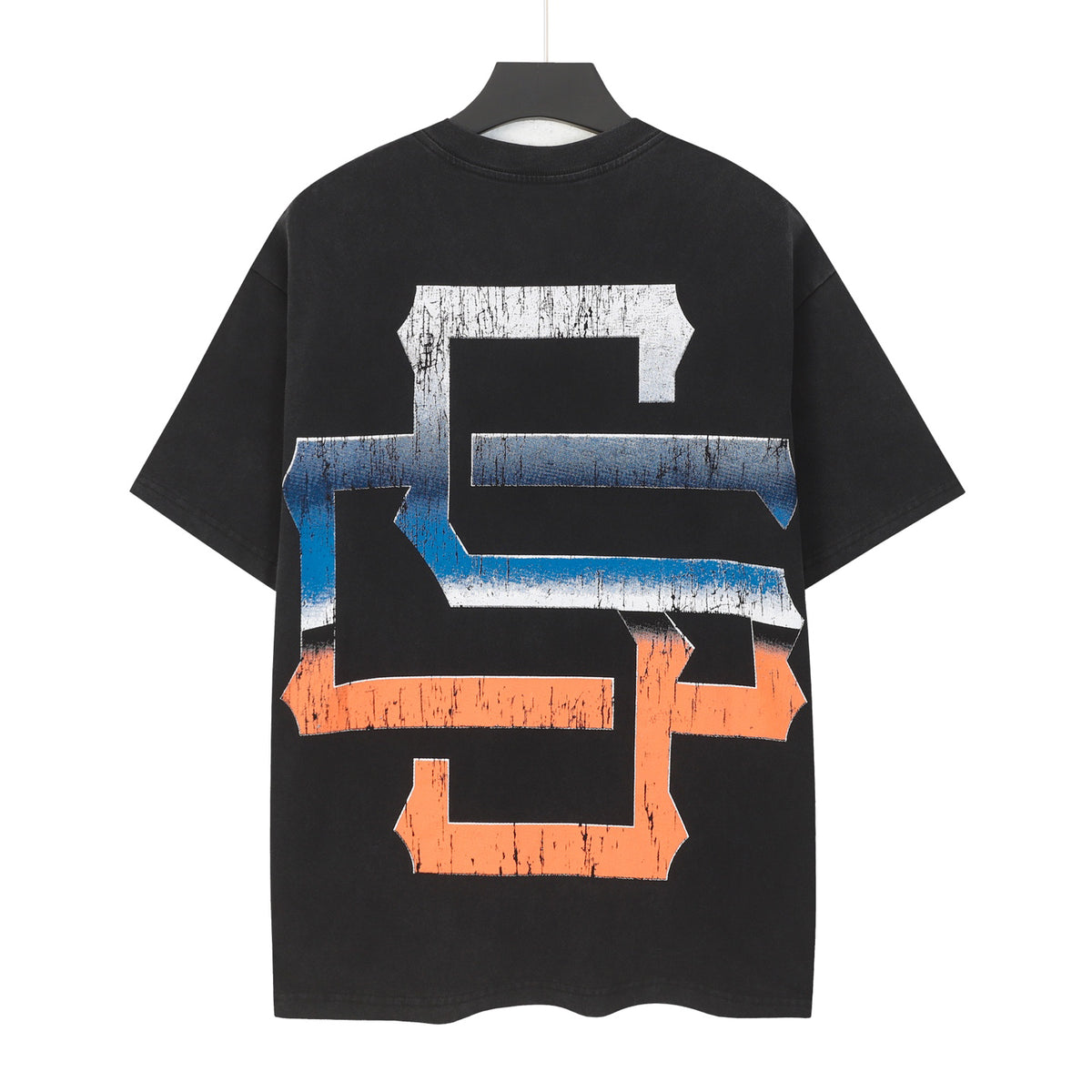 Godspeed Sci‑Fi Robo Cop Warrior Short Sleeve Tee (Washed Black)