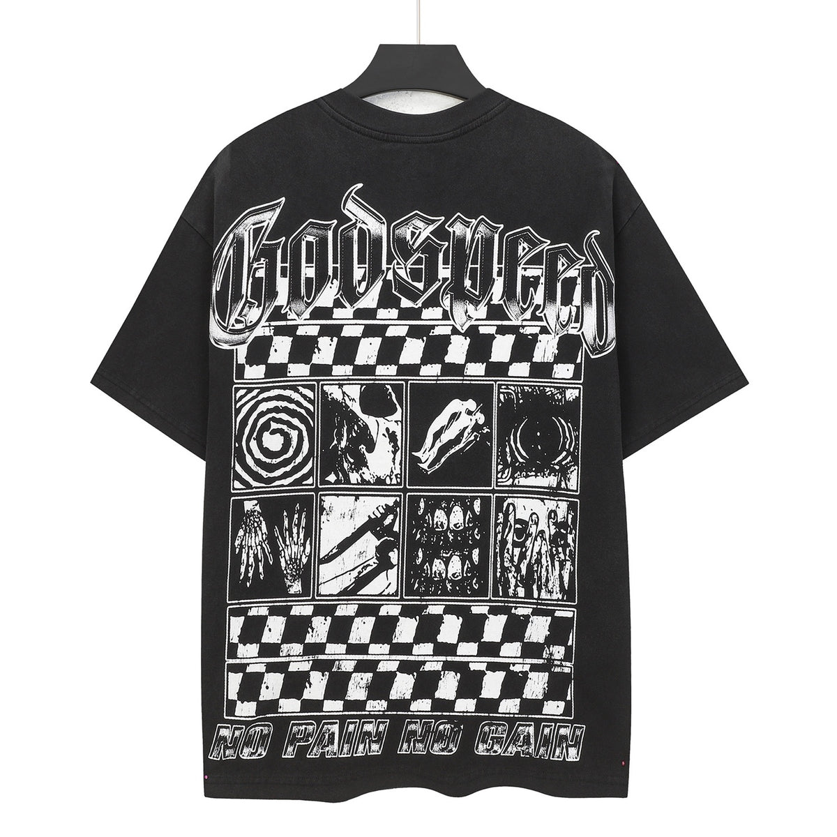 Godspeed Welder Skeleton Mechanic Short Sleeve Tee (Black)
