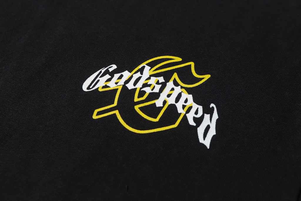 Godspeed Outlaw Cowboy Skull Eagle Vintage Graphic Tee