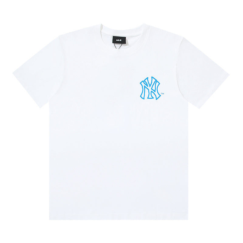 MLB Hand‑Drawn Letter Graphic Cotton Short‑Sleeve T‑Shirt