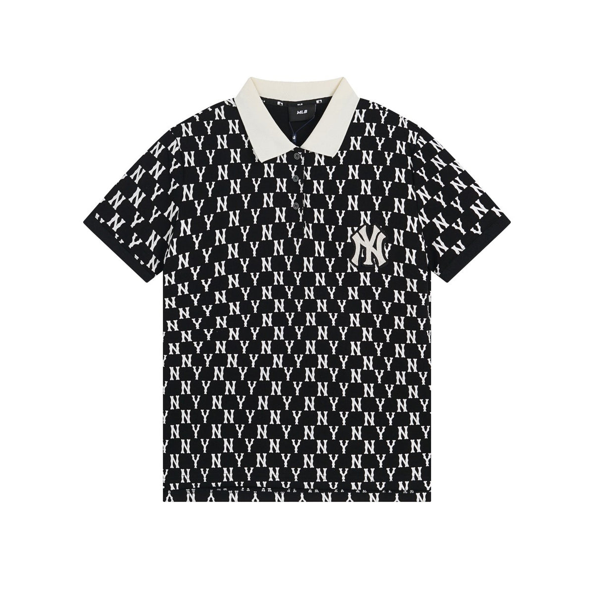 NY Yankees Monogram All-Over Polo Shirt