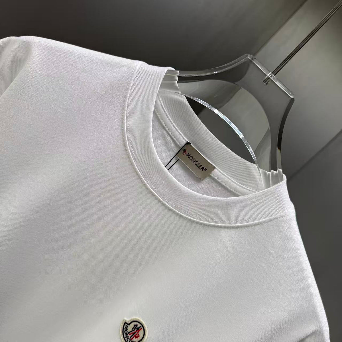Moncler Badge Essential T-Shirt White