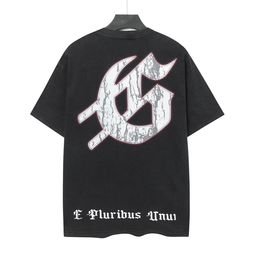 Godspeed Skeleton Baseball Batter Graphic T‑Shirt
