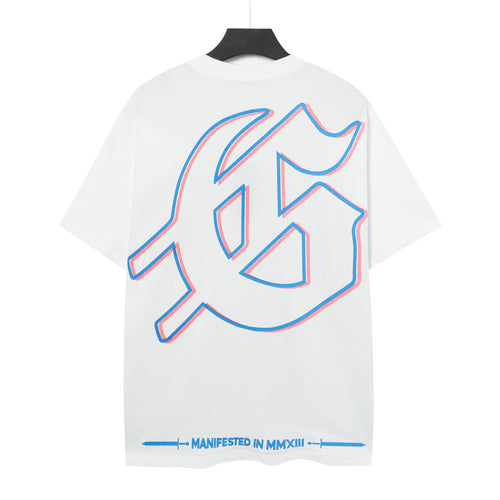 Godspeed Crowd‑Surfing Skeleton Concert Short‑Sleeve T‑Shirt (White)
