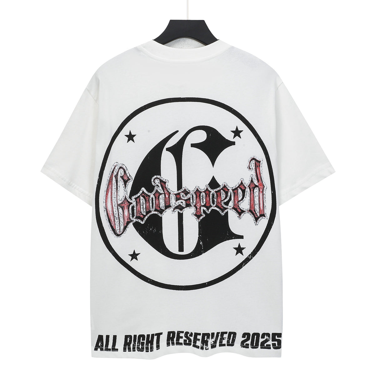 Godspeed Street Reaper Reader Short Sleeve Tee (Vintage White)