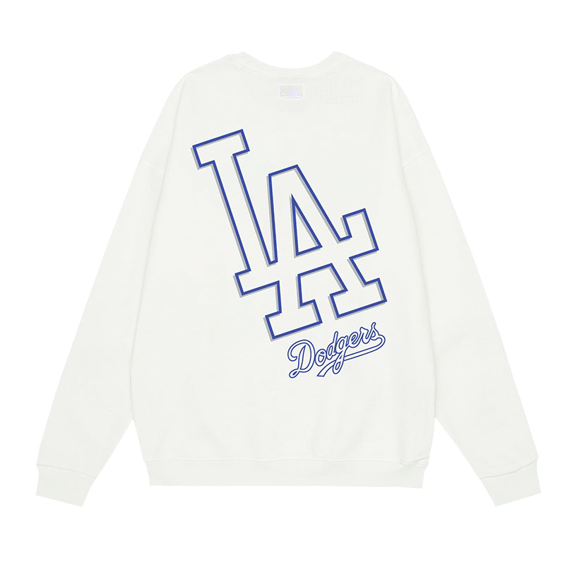 MLB Oversized Outline Logo Crewneck Sweatshirt