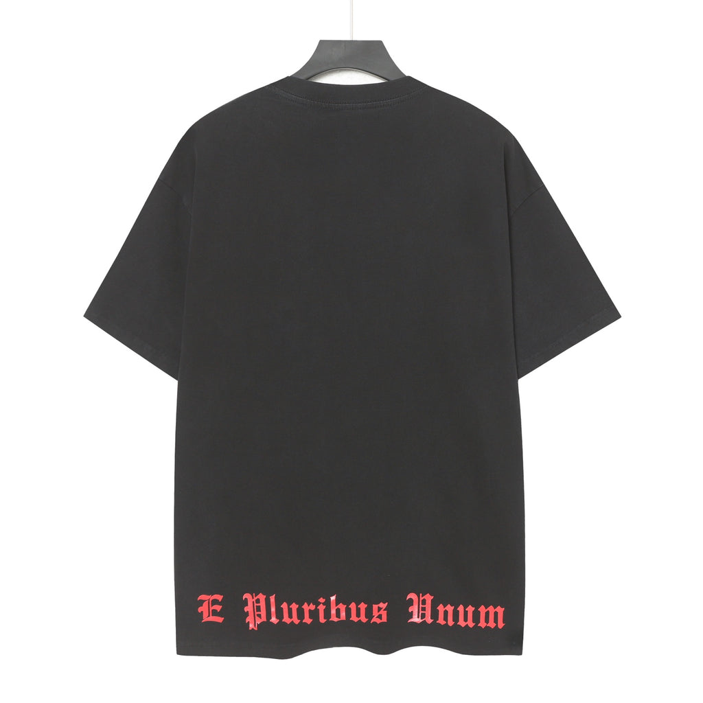Godspeed Fallen Liberty Ruins Black Graphic Tee
