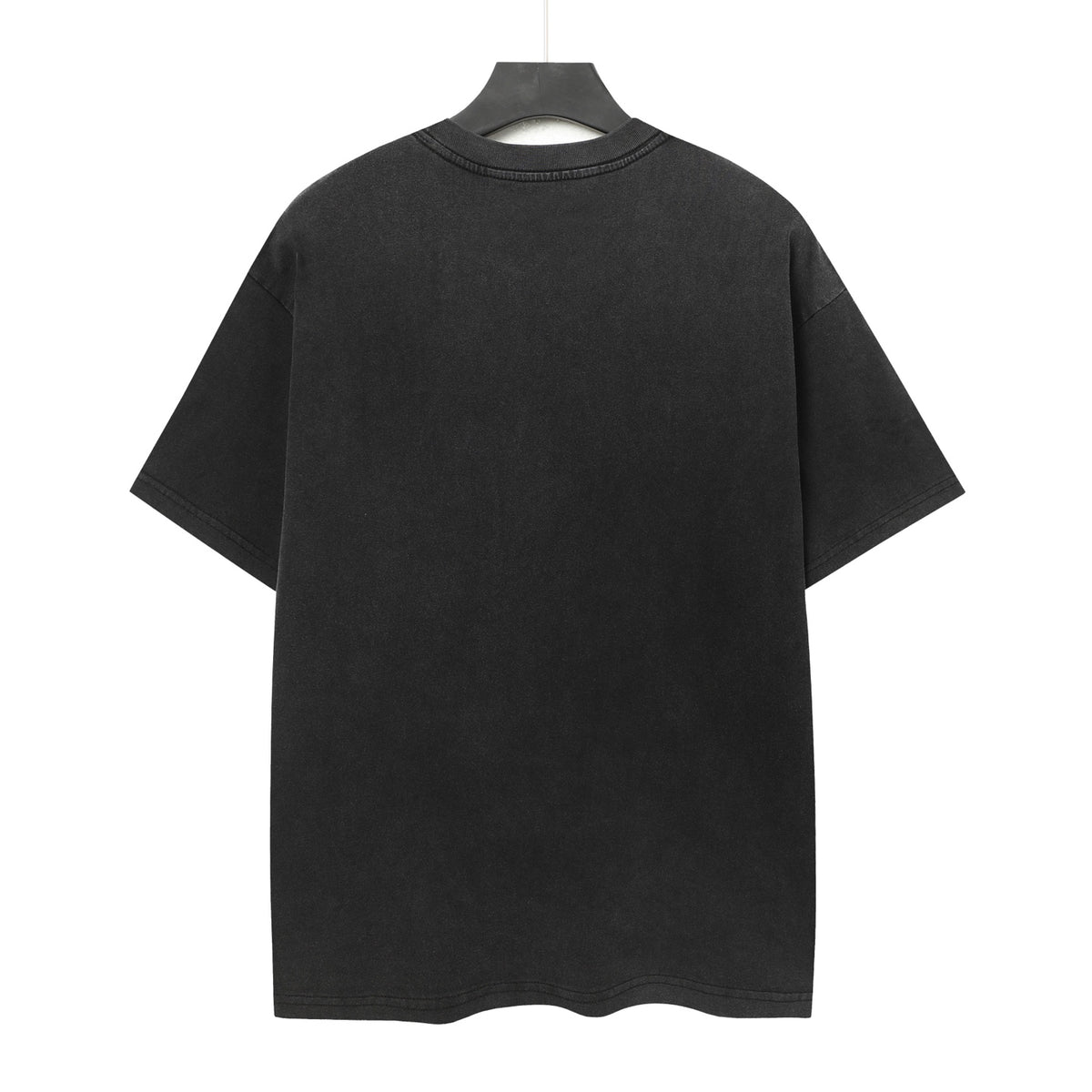 Godspeed Psychedelic Floral Skull Short‑Sleeve T‑Shirt (Black)