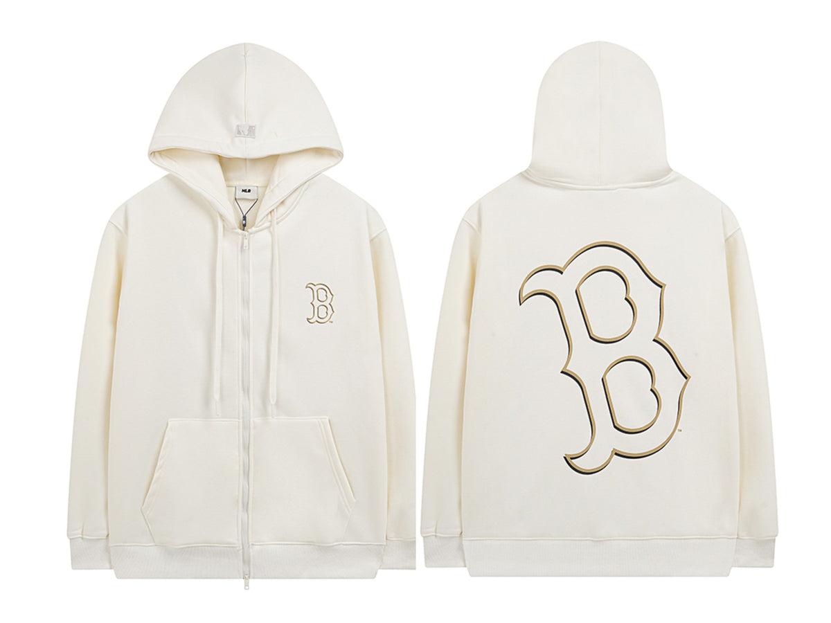 MLB Outline Logo Zip-Up Hoodie